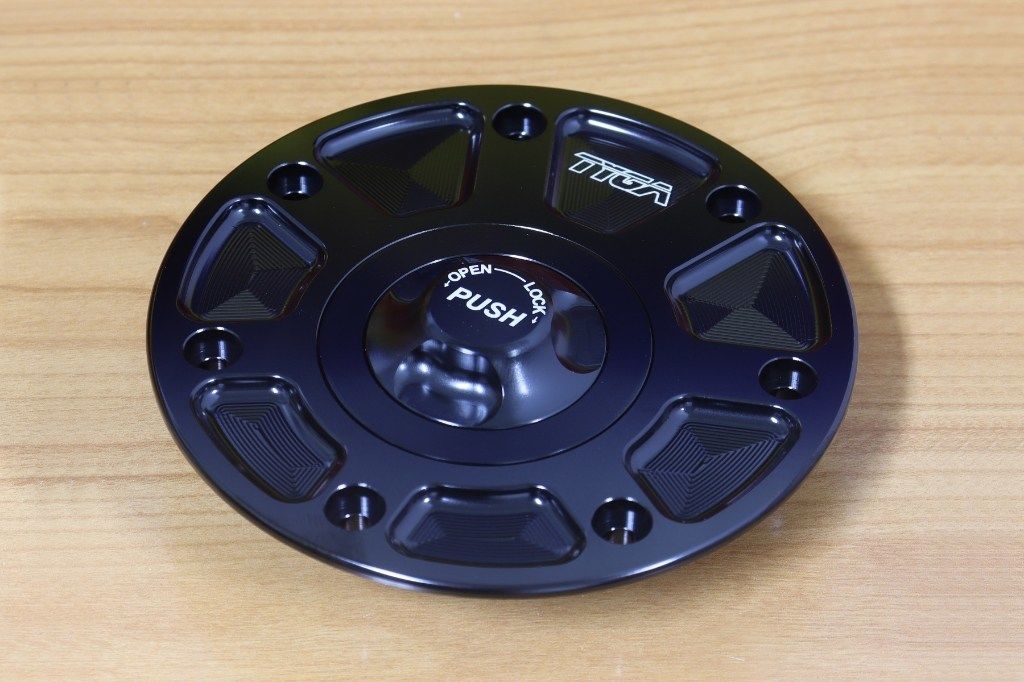 TYGA PERFORMANCE タイガパフォーマンス レーシングタンクキャップ キーレスタイプ KTM 7ホール RC390 RC200 RC125 ガソリンタンクキャップ タンク関連 外装