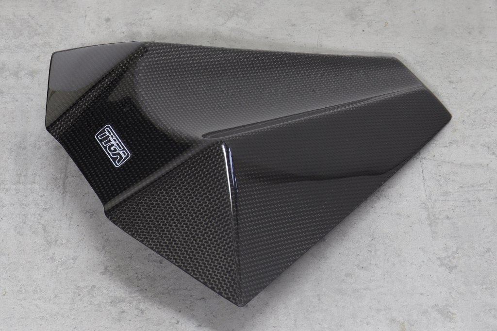 TYGA PERFORMANCE タイガパフォーマンス リアシートカバー カーボン製 KTM RC125/200/390 (2022-2024) RC390 RC200 RC125 シングルシートカウル シート関連 外装
