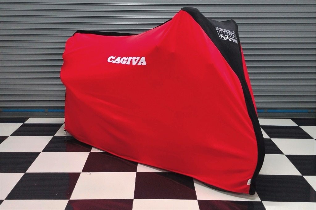TYGA PERFORMANCE タイガパフォーマンス バイクカバー レッド/ブラック Cagiva 保管・盗難防止用品