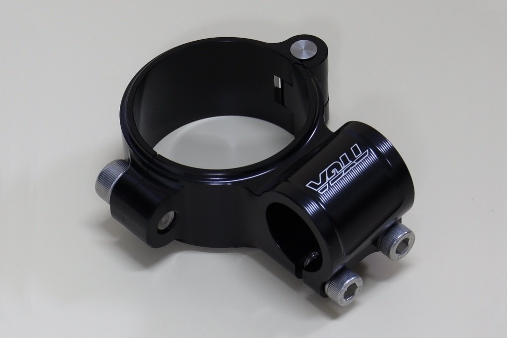 TYGA PERFORMANCE タイガパフォーマンス ハンドルクランプ 右側 Hinge Typeブラック KTM RCシリーズ RC125 RC200 RC250 RC390 ハンドルバークランプ ハンドル周辺パーツ ハンドル