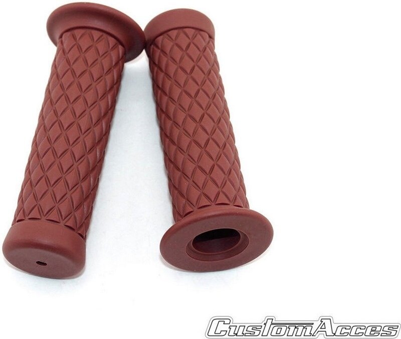 CUSTOM ACCES カスタムアクセス Fast Line Grips，Orange VT750S HONDA ホンダ グリップ ハンドル