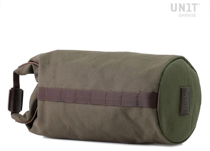 UNIT GARAGE ユニットガレージ Unit Garage Roll Canvas， Green/Brown | B007-Gre...