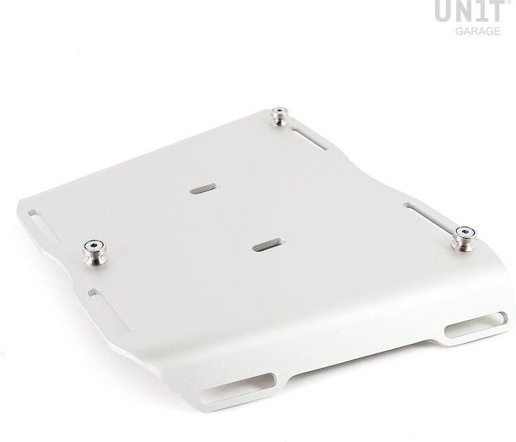 UNIT GARAGE ユニットガレージ Unit Garage Top case plate for luggage rack， Silver | AL5-Silver トップケース・テールボックス 車体用バッグ・ケース