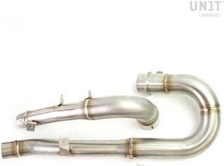 UNIT GARAGE ユニットガレージ Unit Garage Headpipe Triumph without catalitic converter in inox | 3134 SCRAMBLER 1200 XC XE TRIUMPH トライアンフ フルエキゾーストマフラー マフラー