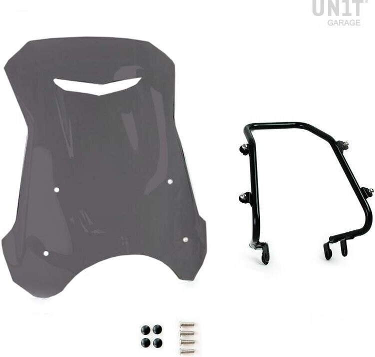 UNIT GARAGE ユニットガレージ Unit Garage Windshield with GPS support for Triumph Street series，..