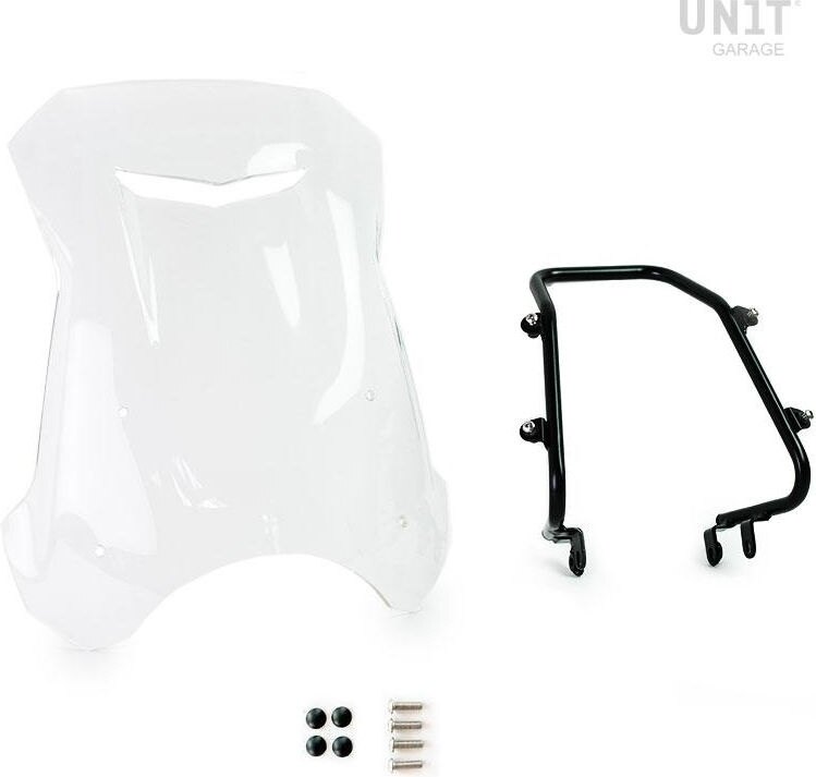 UNIT GARAGE ユニットガレージ Unit Garage Windshield with GPS support for Triumph Street series，..