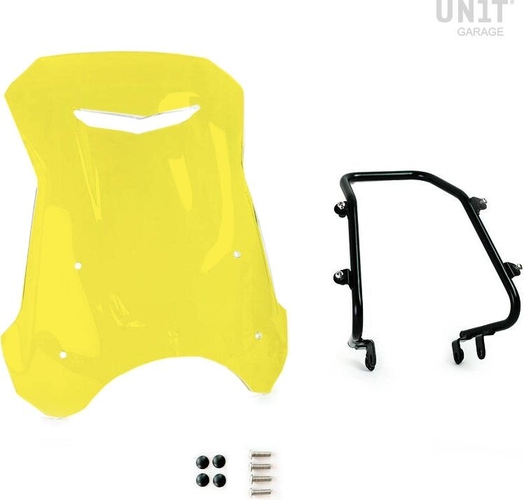 UNIT GARAGE ユニットガレージ Unit Garage Windshield with GPS support for Triumph Street series，..