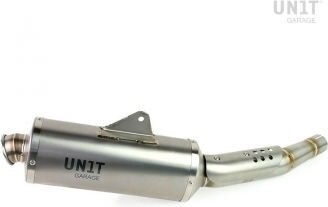 UNIT GARAGE ユニットガレージ Unit Garage Exhaust in titanium with visible welding Tenere 700 | 3205Tit フルエキゾーストマフラー マフラー