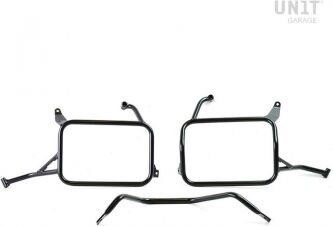 UNIT GARAGE ユニットガレージ Unit Garage Inox Subframes for Atlas aluminum side panniers Yamaha Tenere 700 | 3206_BL サイドキャリア 外装