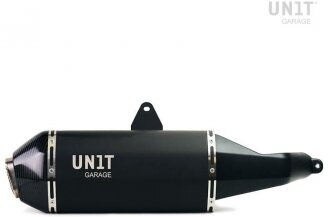UNIT GARAGE ユニットガレージ Unit Garage HD Pan America Titanium Black exhaust With OEM cover | 3300_with-oem-cover PAN AMERICA 1250 HARLEY-DAVIDSON ハーレーダビッドソン フルエキゾーストマフラー マフラー