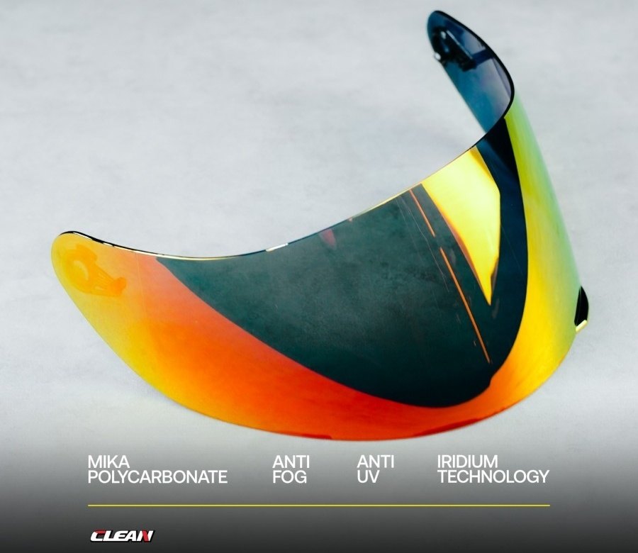 Clean クリーン Helmet Visor Iridium K5 K1 ヘルメットシールド ヘルメット