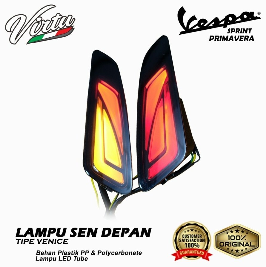 Virtu バーチュ Venice Front Turn Signal Sprint150 Primavera150 i-get Vespa ベスパ ウインカー 灯..