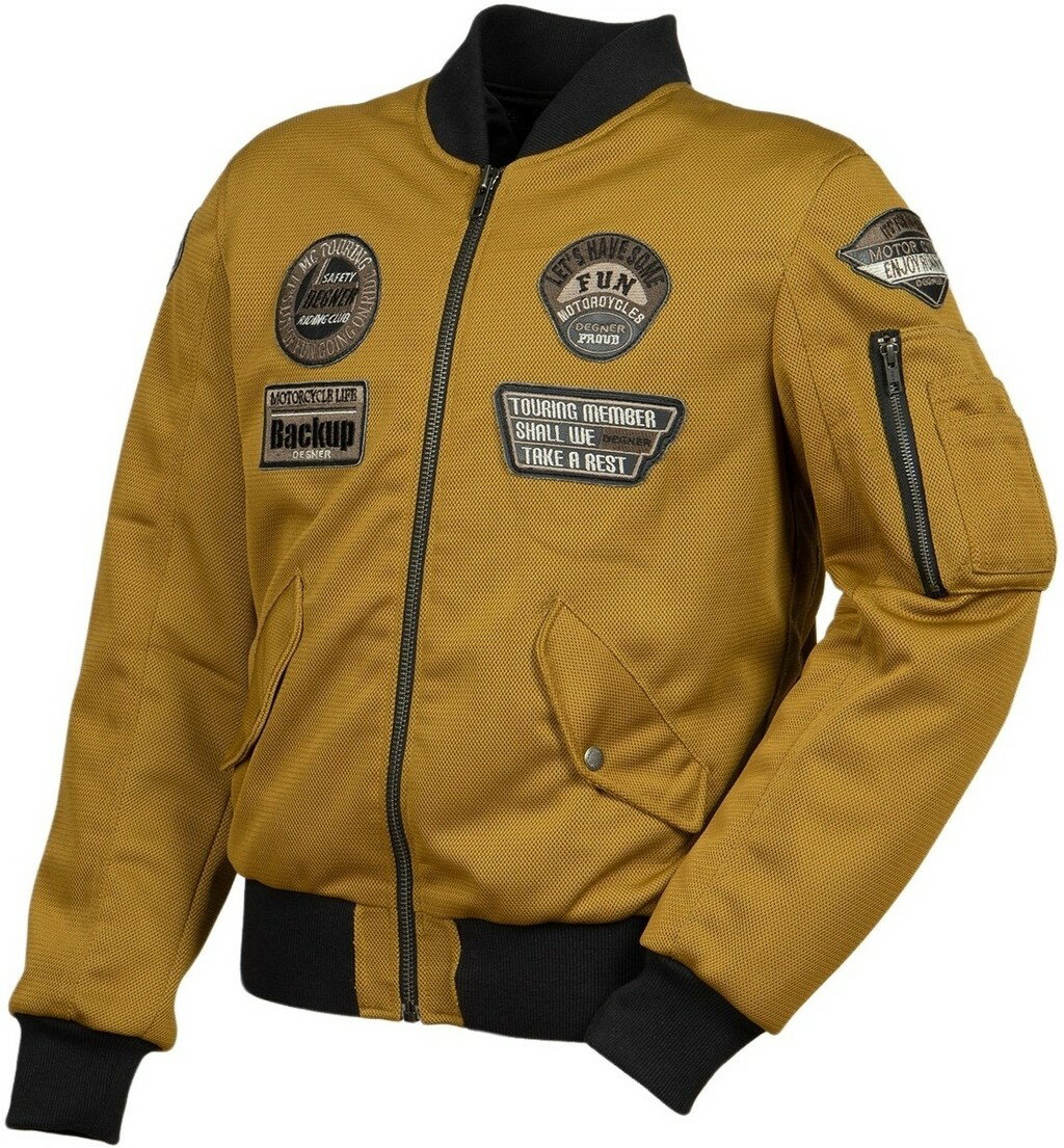 DEGNER デグナー メッシュMA-1ジャケット／Mesh MA-1 Jacket メッシュジャケット ジャケット アパレル