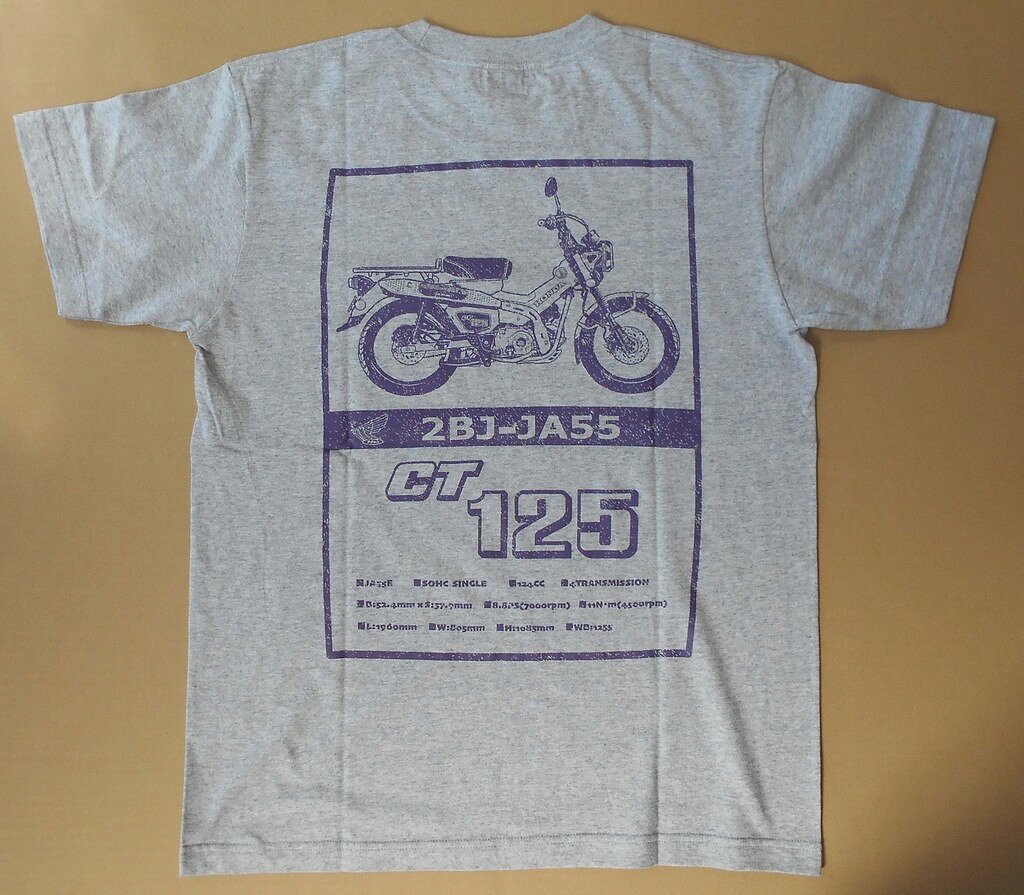 Honda Official Licensed Product ホンダオフィシャルプロダクト Tシャツ・CT-125 ...
