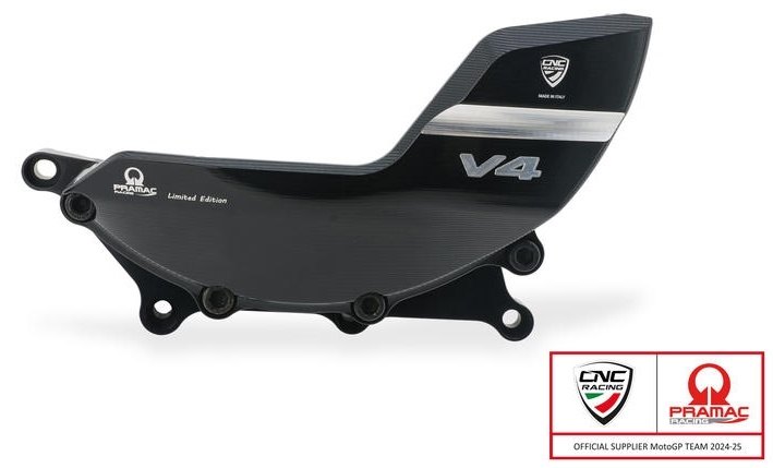 CNC Racing シーエヌシーレーシング 【Pramac Racing限定モデル】クラッチカバープロテクター Diavel V4 DUCATI ドゥカティ クランクケースカバー エンジンパーツ エンジン
