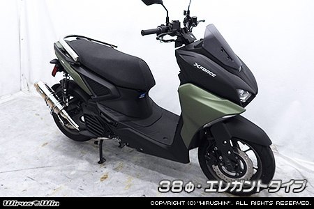 WirusWin ウイルズウィン 38Φタンデムバー X FORCE YAMAHA ヤマハ グラブバー・タンデムバー・シーシーバー 外装