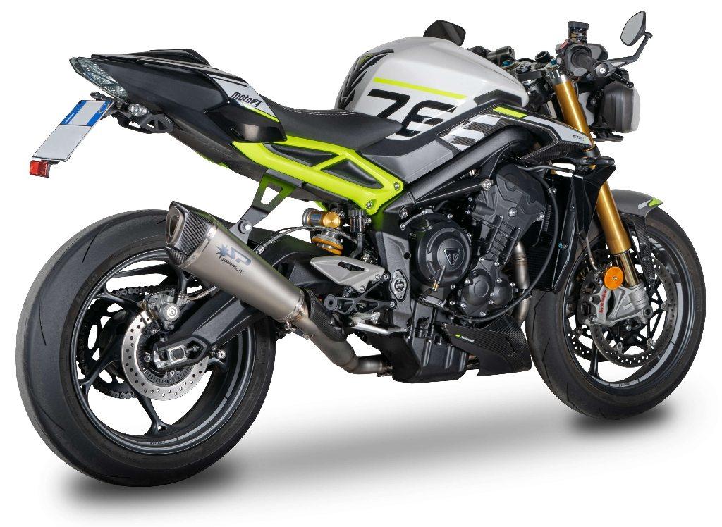 SPARK EXHAUST スパーク マフラー 3/4 スリップオンマフラー STREET TRIPLE RS R S 765 Street Triple MOTO2 EDITION TRIUMPH トライアンフ