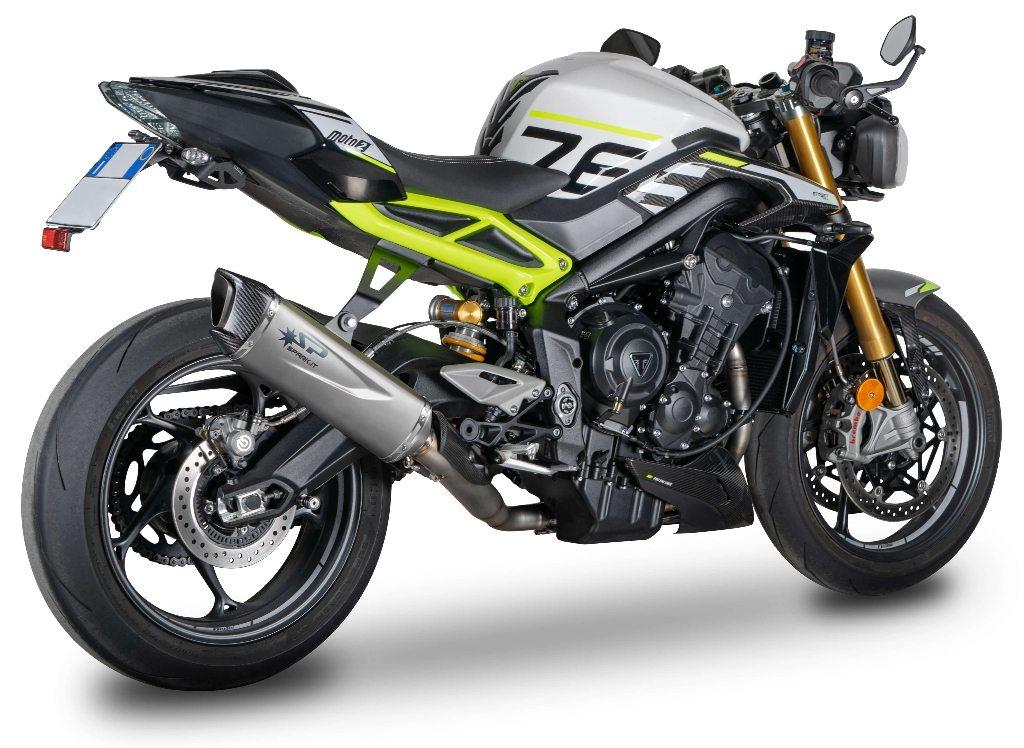 SPARK EXHAUST スパーク マフラー 3/4 スリップオンマフラー STREET TRIPLE RS R S 765 Street Triple MOTO2 EDITION TRIUMPH トライアンフ