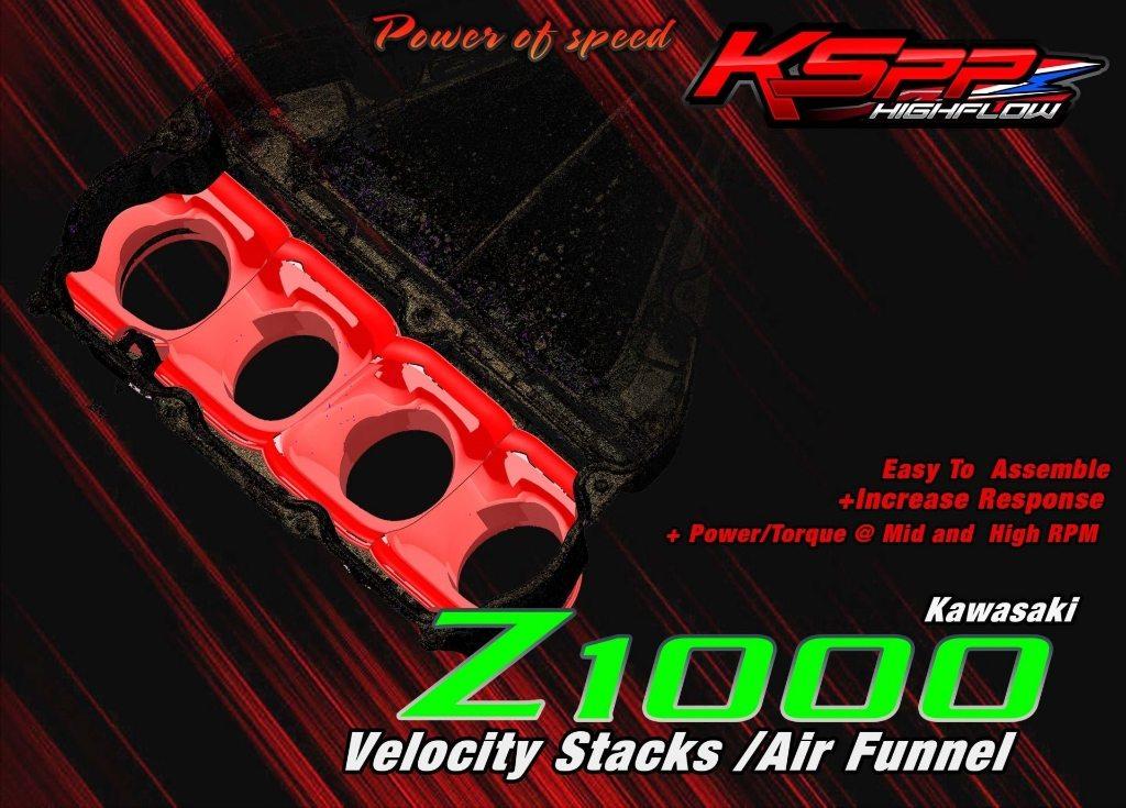 KSPP ケーエスピーピー Velocity stack Kawasaki_Z1000 Z1000 KAWASAKI カワサキ ファンネル 吸気関連 エンジン