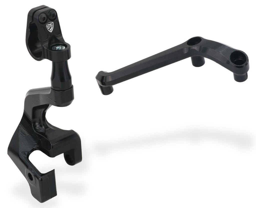 CNC Racing シーエヌシーレーシング ステアリングダンパーブラケット MULTISTRADA V4 Pikes Peak RS DUCATI ドゥカティ ハンドル周辺パーツ ハンドル