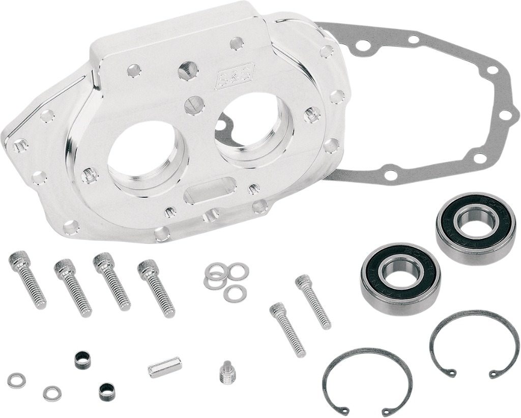 S&S CYCLE エスアンドエス サイクル Transmission Case Trap Door Kit［56-1027］