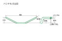 EFFEX エフェックス EZ-FIT BAR [イージーフィットバー] カラー：ブラック (アルミ) KSR110 KSRプロ