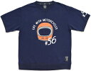 56design 56デザイン CLASSIC HELMETS Big Silhouette Tee レディース