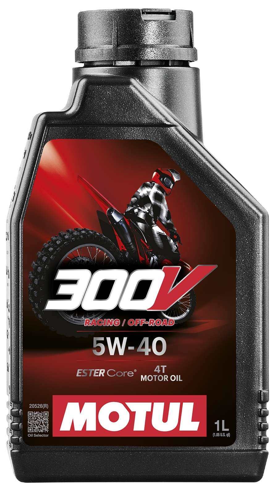 MOTUL `[ yP[Xz300V FACTORY LINE OFF ROAD 4T (t@Ng[C It[h) y5W-40zy1L~12{zy4TCNICz