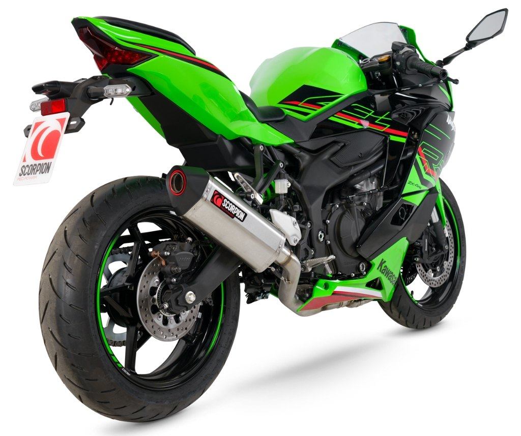SCORPION スコーピオン セルケトパラレル フルエキゾーストマフラー ZX-4RR KAWASAKI カワサキ マフラー タイプ：Stainless Steel／重量：6.61kg