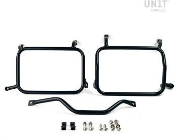 UNIT GARAGE ユニットガレージ Unit Garage Inox Subframes for Atlas aluminum side panniers HD Pan America | 3306_BL PAN AMERICA 1250 HARLEY-DAVIDSON ハーレーダビッドソン サイドキャリア 外装