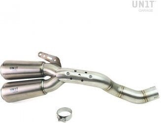 UNIT GARAGE ユニットガレージ Unit Garage Double Low Pipe HD Pan America | 3310+2xU021DX PAN AMERICA 1250 HARLEY-DAVIDSON ハーレーダビッドソン フルエキゾーストマフラー マフラー