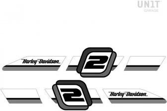 UNIT GARAGE ユニットガレージ Unit Garage HD Pan America stickers 2 | 3315 PAN AMERICA 1250 HARLEY-DAVIDSON ハーレーダビッドソン ステッカー・デカール 外装