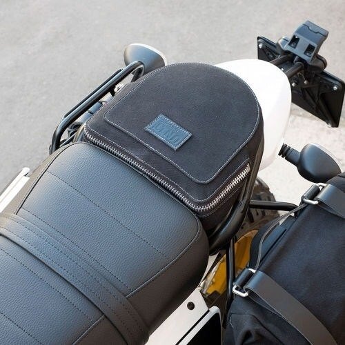 UNIT GARAGE ユニットガレージ Unit Garage Passenger Bag/Seat in canvas | 2704BL-BL Scrambler Desert Sled DUCATI ドゥカティ シートバッグ 車体用バッグ・ケース