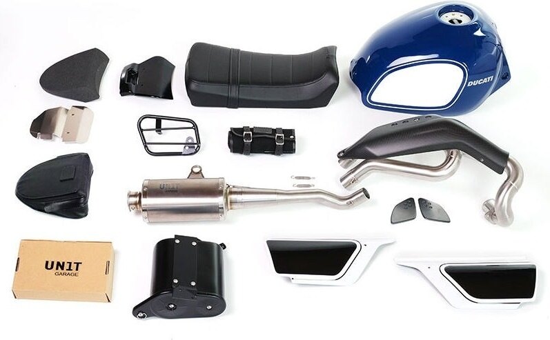 UNIT GARAGE ��˥åȥ��졼�� Unit Garage KIT COMPLETE FUORILUOGO�� Blue | 2715-Blue �ե륫����...