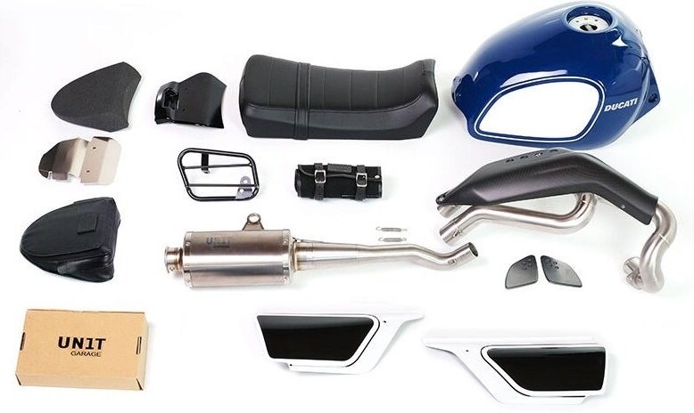 UNIT GARAGE ��˥åȥ��졼�� Unit Garage KIT COMPLETE FUORILUOGO�� Blue | 2718-Blue �ե륫���롦�������å� �������Ϣ ����