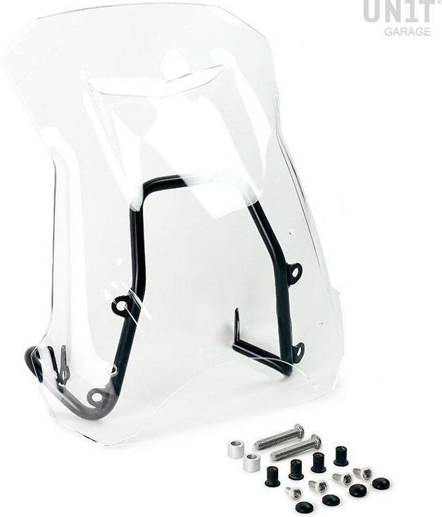 UNIT GARAGE ユニットガレージ Unit Garage Windshield with GPS support for nineT Scrambler-Pure， ..