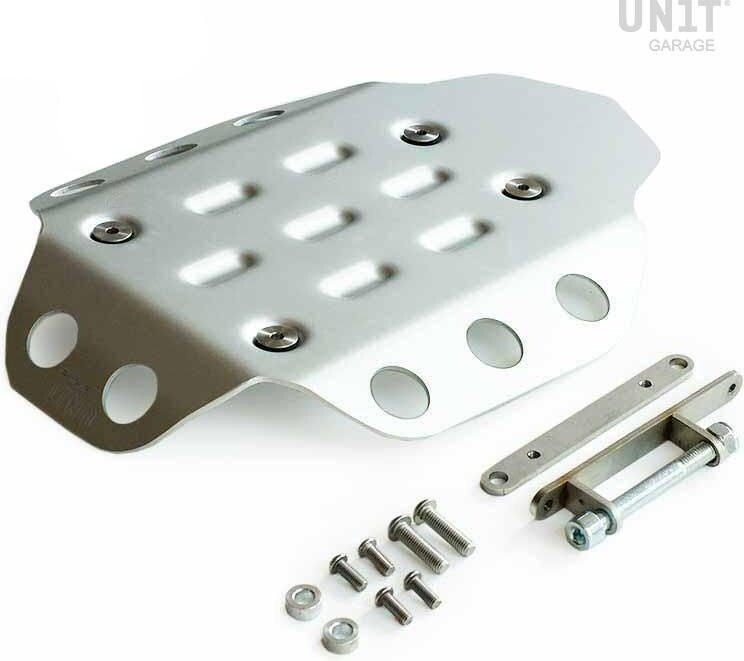 UNIT GARAGE ユニットガレージ Unit Garage Engine protection plate in aluminium， Silver | 1407-Silver エンジンカバーセット エンジンパーツ エンジン