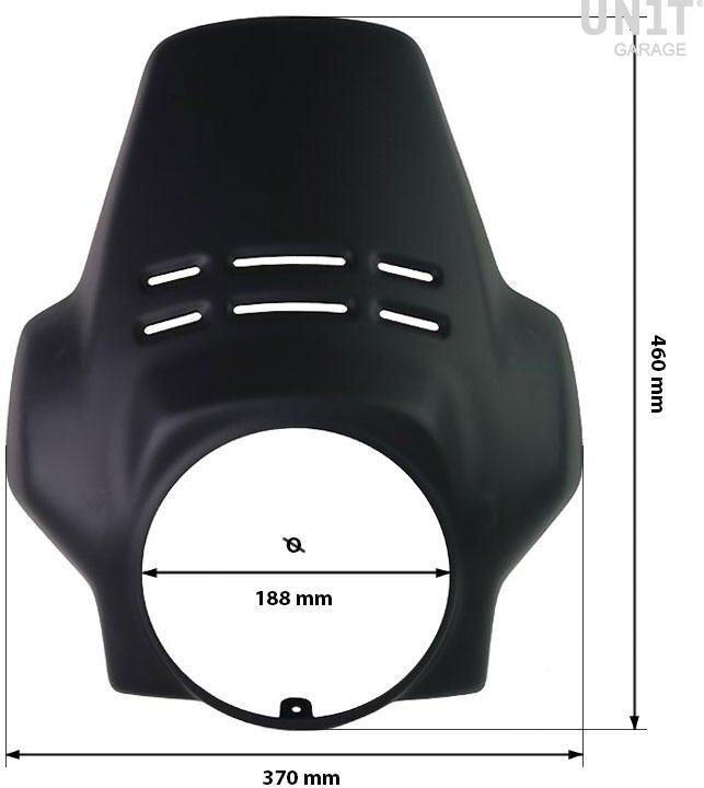 UNIT GARAGE ��˥åȥ��졼�� Unit Garage Kit front headlight PRO FENOUIL R850GS - R1100GS�� Alpinewhite+Matt black | 1581_Alpinewhite-Matt-black �إåɥ饤�� ������ ������