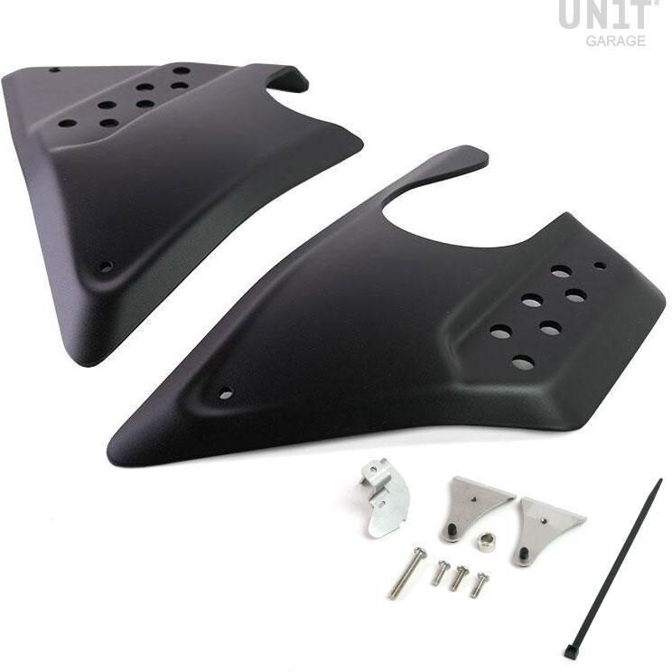 UNIT GARAGE ユニットガレージ Unit Garage Air Box Side Covers nineT， Unpainted | 1649-Unpainted サイドカウル・サイドカバー カウル関連 外装