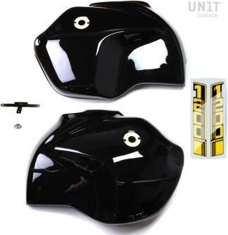 UNIT GARAGE ユニットガレージ Unit Garage Black tank cover R120GS R (2004-2012) | 1201BLR タンクカバー タンク関連 外装
