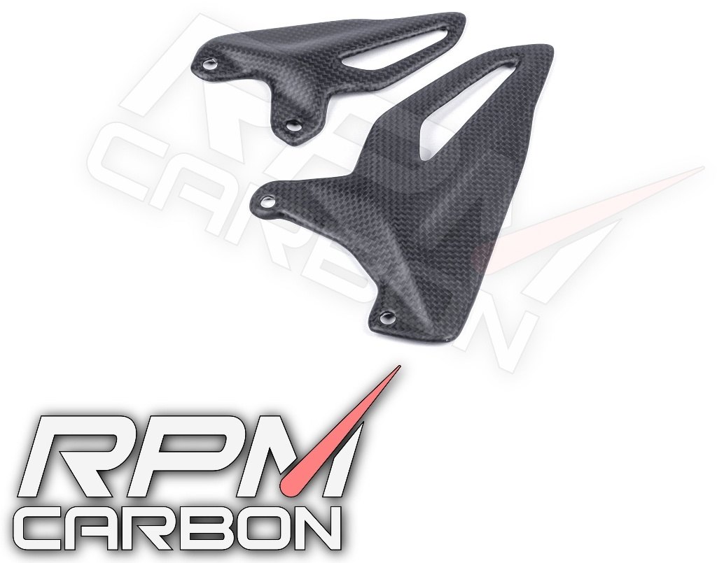 RPM CARBON アールピーエムカーボン ヒールガード DPスタイル Panigale V4 V4S V4R Streetfighter V2 DUCATI ドゥカティ ステップ 足回り
