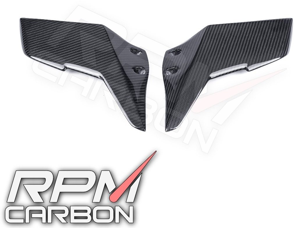 RPM CARBON アールピーエムカーボン アッパーウイング H2 Ninja H2R KAWASAKI カワサキ スポイラー・ウ..