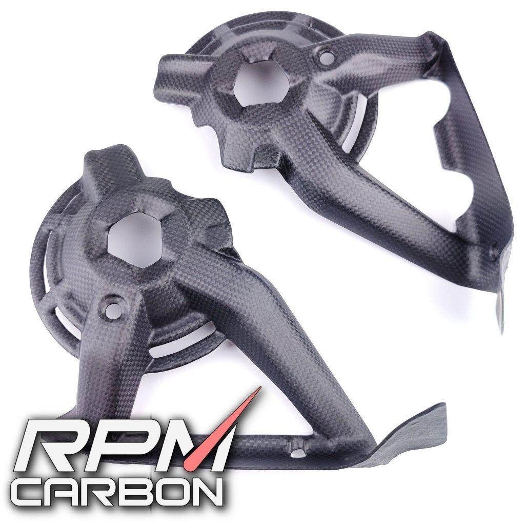 RPM CARBON アールピーエムカーボン ラジエーターファンカバー HYPERMOTARD 950 Hypermotard950 DUCATI ドゥカティ ファンカバー 外装