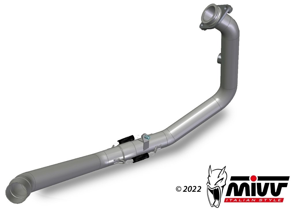 MIVV ミヴ NO-KAT PIPE RC 390 SVARTPILEN 401 VITPILEN 401 390 DUKE KTM KTM HUSQVARNA ハスクバーナ エキゾーストパイプ