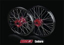 TGR TECHNIX GEAR TGRテクニクスギア TYPE-R Enduro(エンデューロ)用ホイール(前後セット) MC MC-F EX-F EC EC-F EX ES EW-F GASGAS ガスガス ホイール ホイール関連 足回り ハブカラー:ブルー / 強リムオプション:前後 / ブラックスポーク:リアのみ(2)
