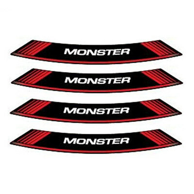 Puig プーチ リムステッカー MONSTAR DUCATI ドゥカティ ステッカー・デカール 外装