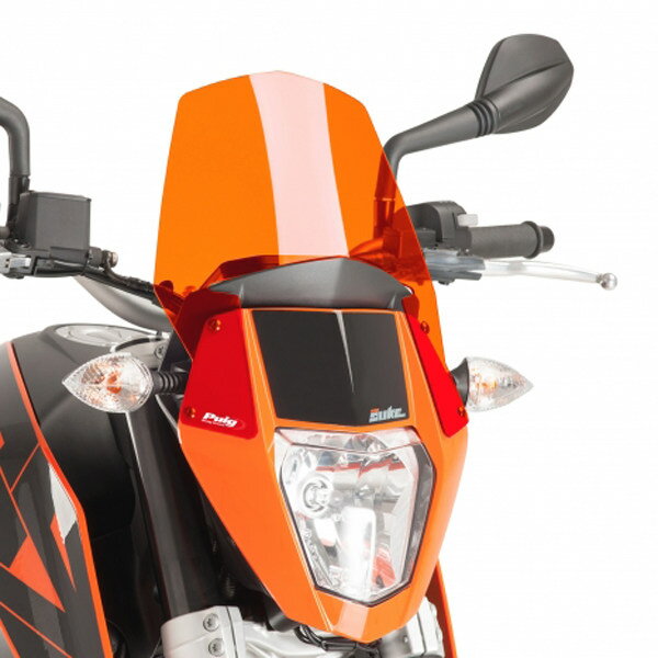Puig プーチ ニュージェネレーションNKスクリーン 690DUKE R KTM スクリーン 外装