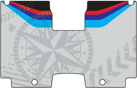 Puig プーチ トップケースデカール for ADVENTURE NAVIGATOR R1200GS Adventure BMW ステッカー・デカール 外装