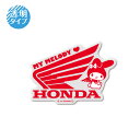 Honda Official Licensed Product ホンダオフィシャルプロダクト HONDA×サンリオキャラクターズ 透明ステッカー マイメロディ