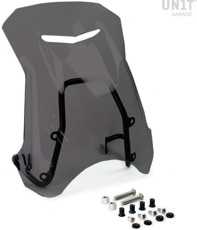 UNIT GARAGE ユニットガレージ Unit Garage Windshield with GPS support for nineT Urban GS， Dark s..